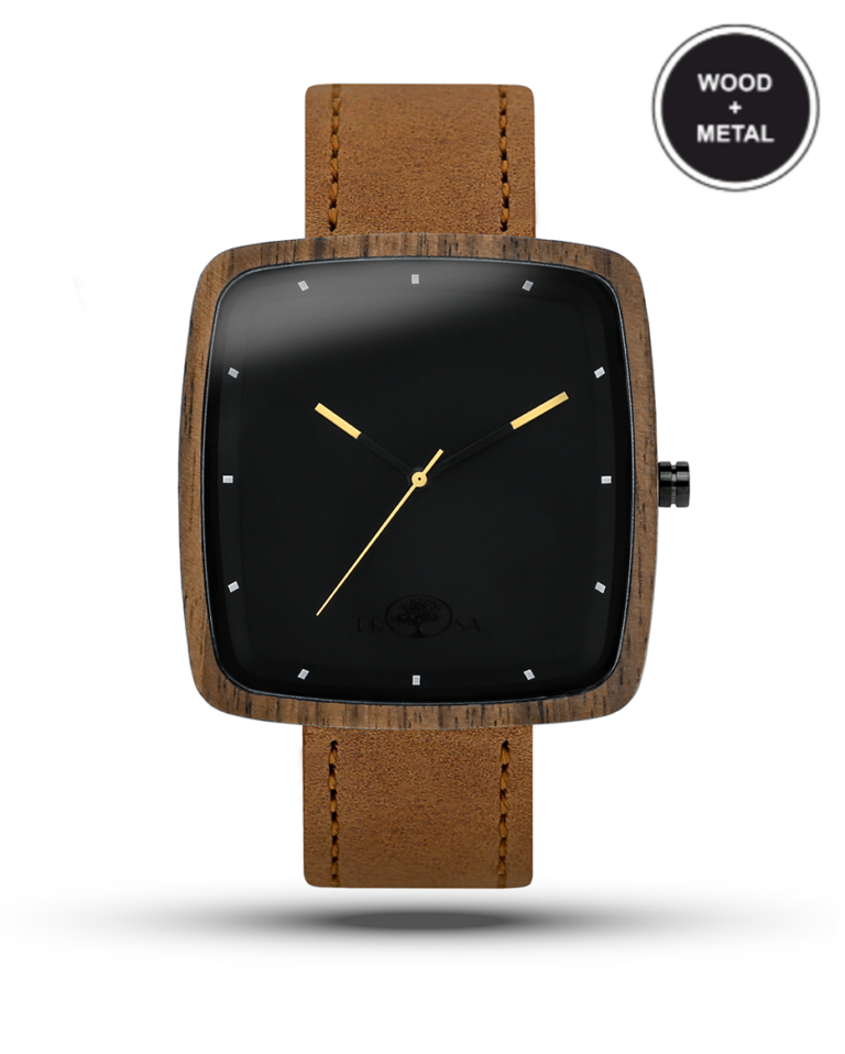 Wooden watches: Sun