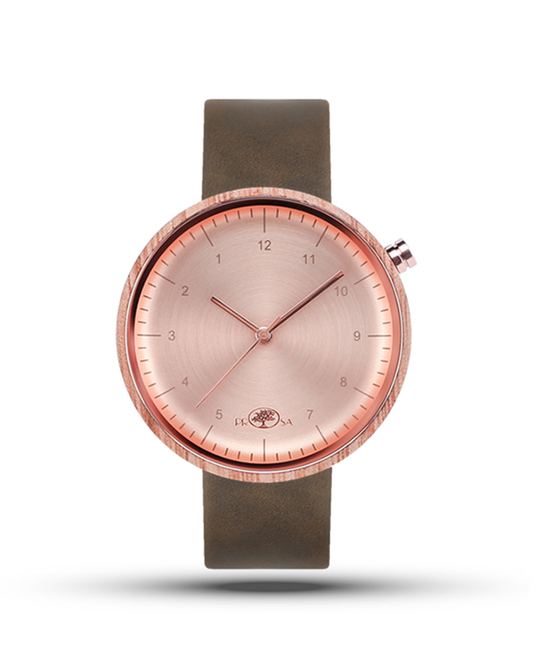Puidust käekellad: Venus Rose