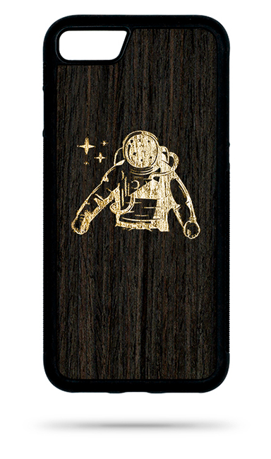 Puidust telefoni korpused: Korpus - Apple - Iphone 5 / 5s / SE - Kosmonaut - 03-01-02-01-52