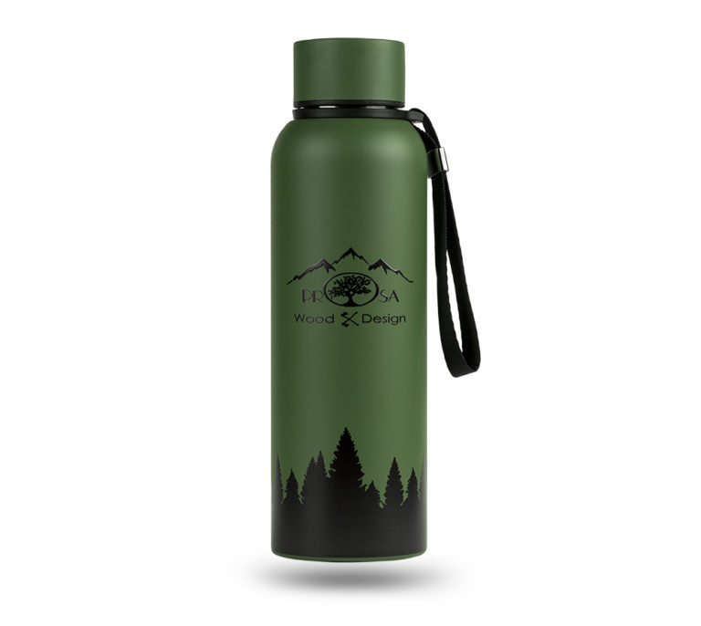 Wooden watches: Bottle Wild Green 0.7L