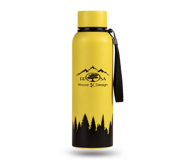 Wooden watches: Bottle Wild Yellow 0.7L