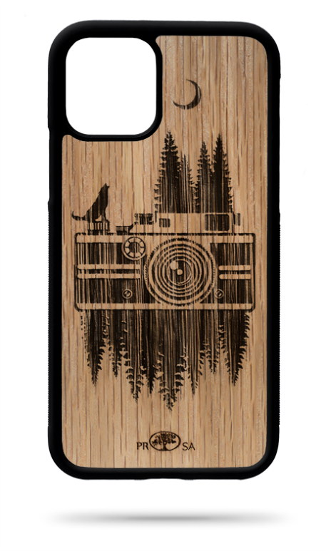 Puidust telefoni korpused: Korpus - Apple - Iphone 5 / 5s / SE 2016 - Camera - 03-01-02-02-64