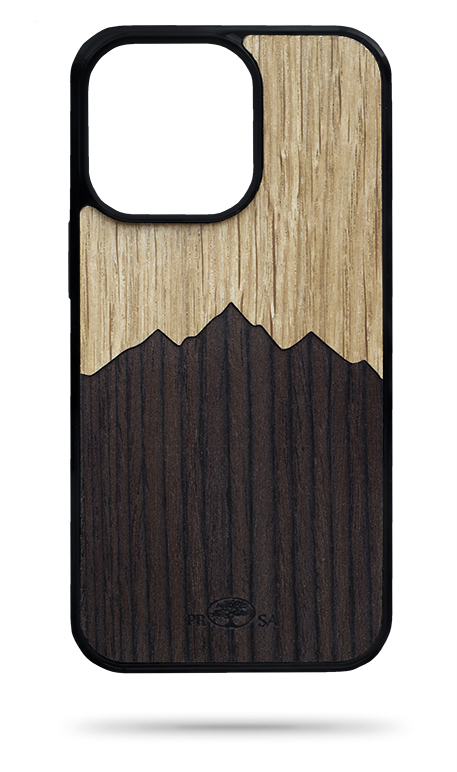 Puidust telefoni korpused: Korpus - Apple - Iphone 5 / 5s / SE 2016 - Mosaiik Mountains - 03-01-02-02-71