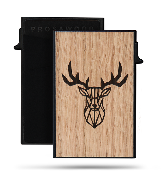 Rahakotid: Card-Holder Black Deer