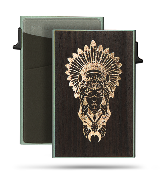 Rahakotid: Card-Holder Camo Native Queen