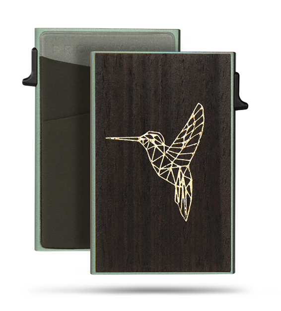 Rahakotid: Card-Holder Camo Hummingbird