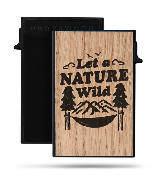 Rahakotid: Card-Holder Black Nature