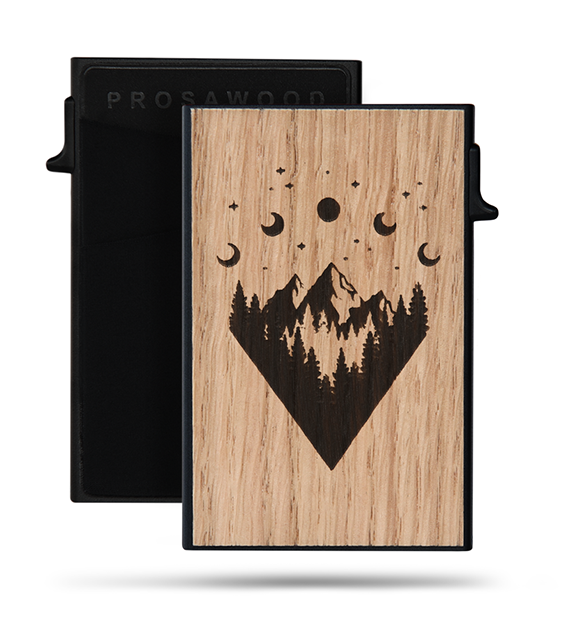 Rahakotid: Card-Holder Black Wanderlust