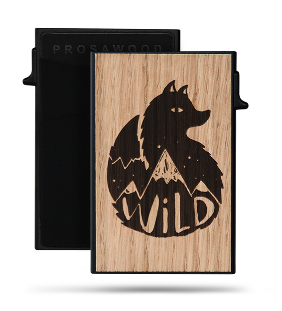 Rahakotid: Card-Holder Black Fox