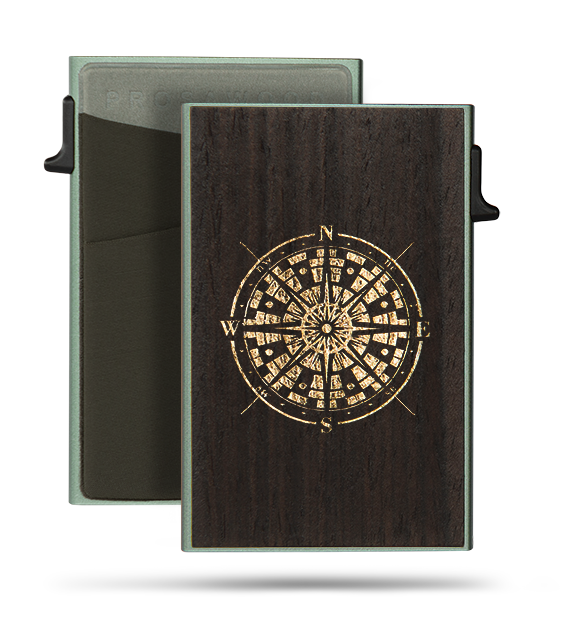 Rahakotid: Card-Holder Camo & Compass