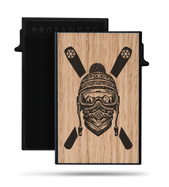 Rahakotid: Card-Holder Black Ski