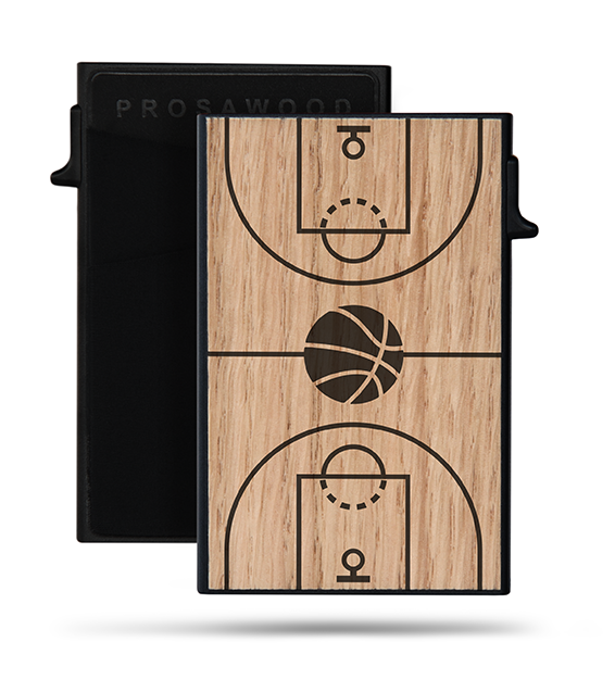 Rahakotid: Card-Holder Black Basketball