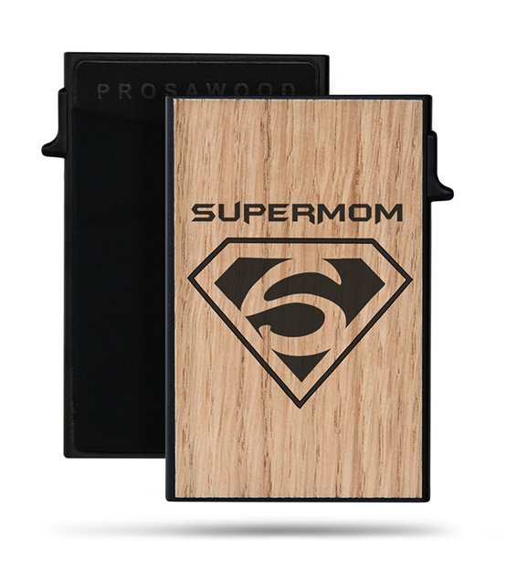 Rahakotid: Card-Holder Black Supermom