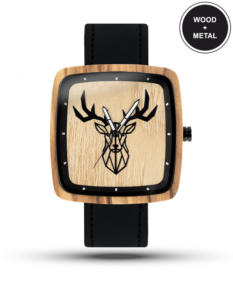 Wooden watches: Elk