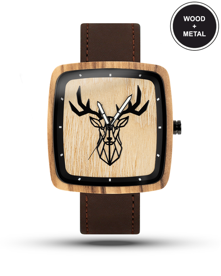 Wooden watches: Elk