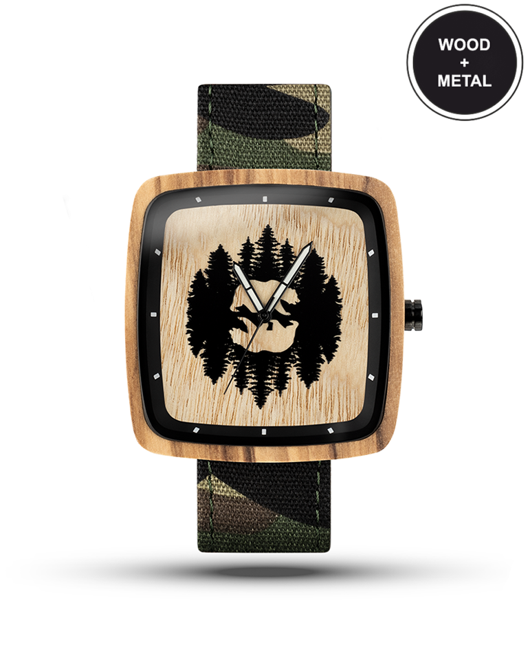 Wooden watches: Wild